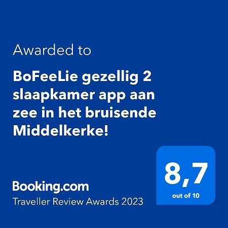 Апартаменты Bofeelie Gezellig 2 Slaapkamer App Aan Zee In Het Bruisende Middelkerke! Экстерьер фото
