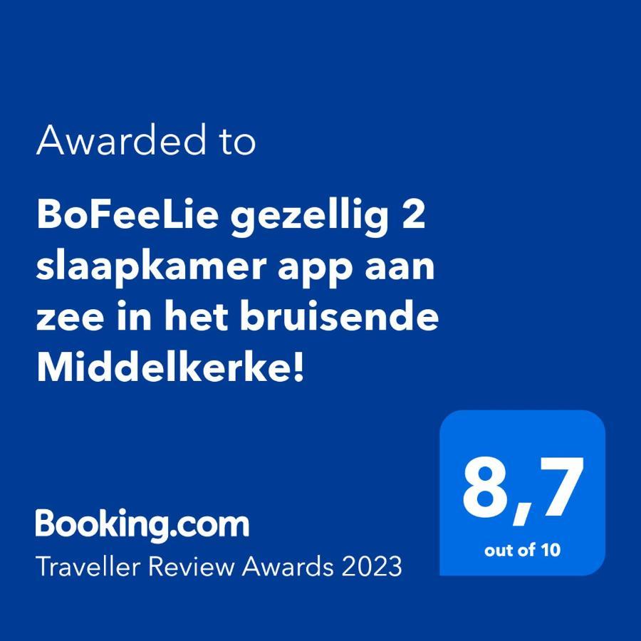 Апартаменты Bofeelie Gezellig 2 Slaapkamer App Aan Zee In Het Bruisende Middelkerke! Экстерьер фото
